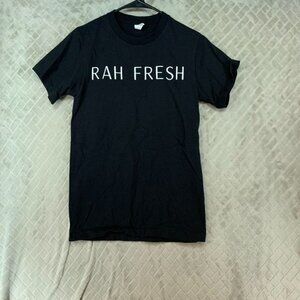 Ideal T Rah Fresh Womens XS T-Shirt Black Short Sleeve Crew Neck 100% Cotton